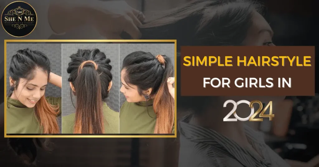 Simple hairstyle for girls