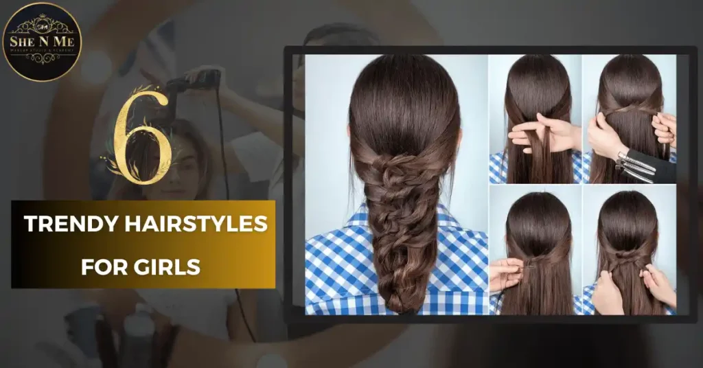 6 Trendy Hairstyle for girls long hair