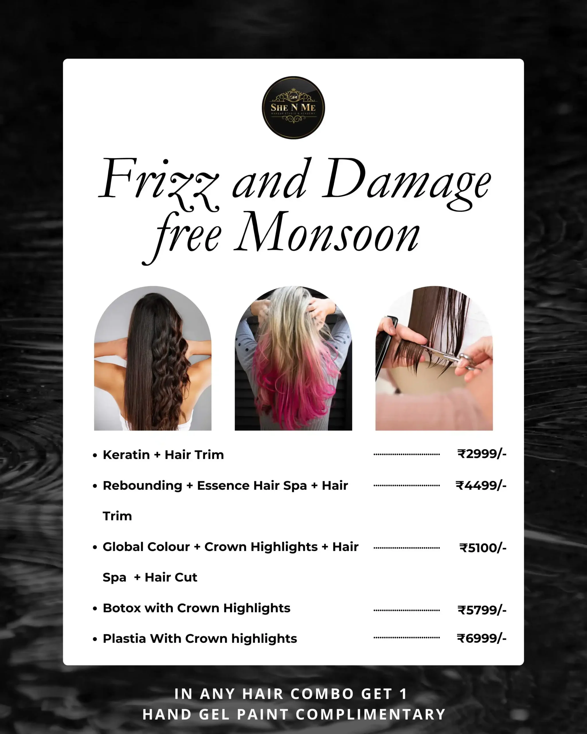 beauty salon offers