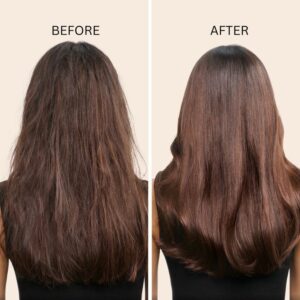 Hair Smoothening Before and After Results