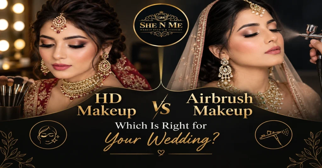 HD Makeup vs Airbrush Makeup: Which Is Right for Your Wedding?